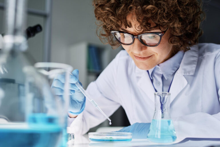 a biopharma lab